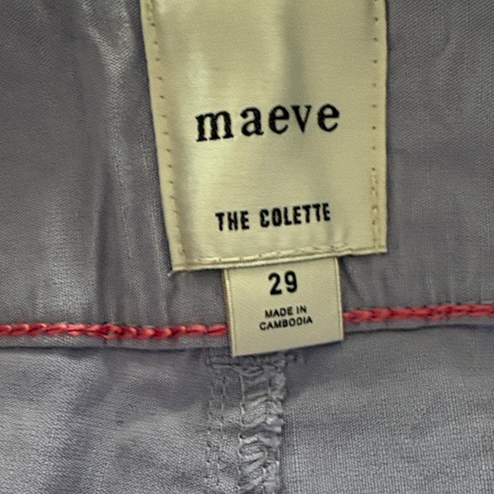 Maeve Lavender Wide-Leg Trousers - Picture 5 of 7